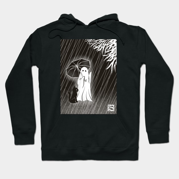 Rainy night Hoodie by BATKEI